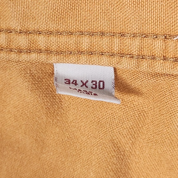 Carhartt Double Knee Pants 34x30 (Actual 32x28) Brown Relaxed Upland Field - Picture 4 of 16